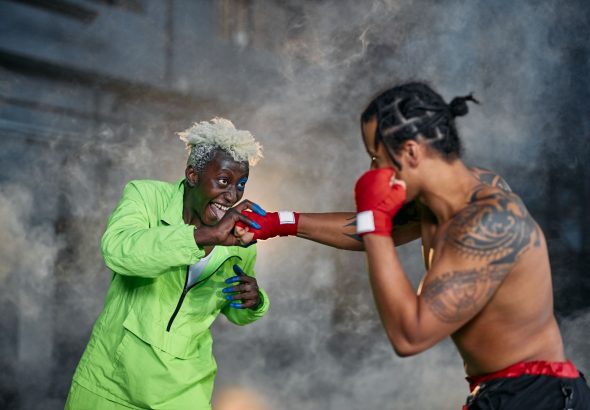 Bavuma fights